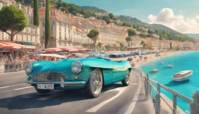 louer une voiture en france pour visiter nice, paris, lyon et cannes.