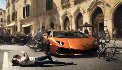 découvrez l'histoire tragique d'un cycliste percuté par un conducteur imprudent au volant d'une lamborghini de location à avignon. cet incident soulève des questions alarmantes sur l'absence de la police et la sécurité routière dans la région.