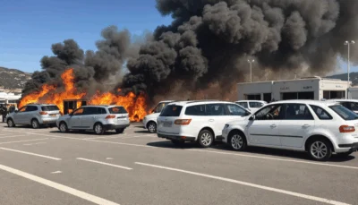 un incendie dévastateur a frappé les locaux d'une entreprise de location de voitures à l'aéroport de calvi, causant des dégâts considérables et perturbant les opérations. découvrez les détails de cet incident et son impact sur les voyageurs.